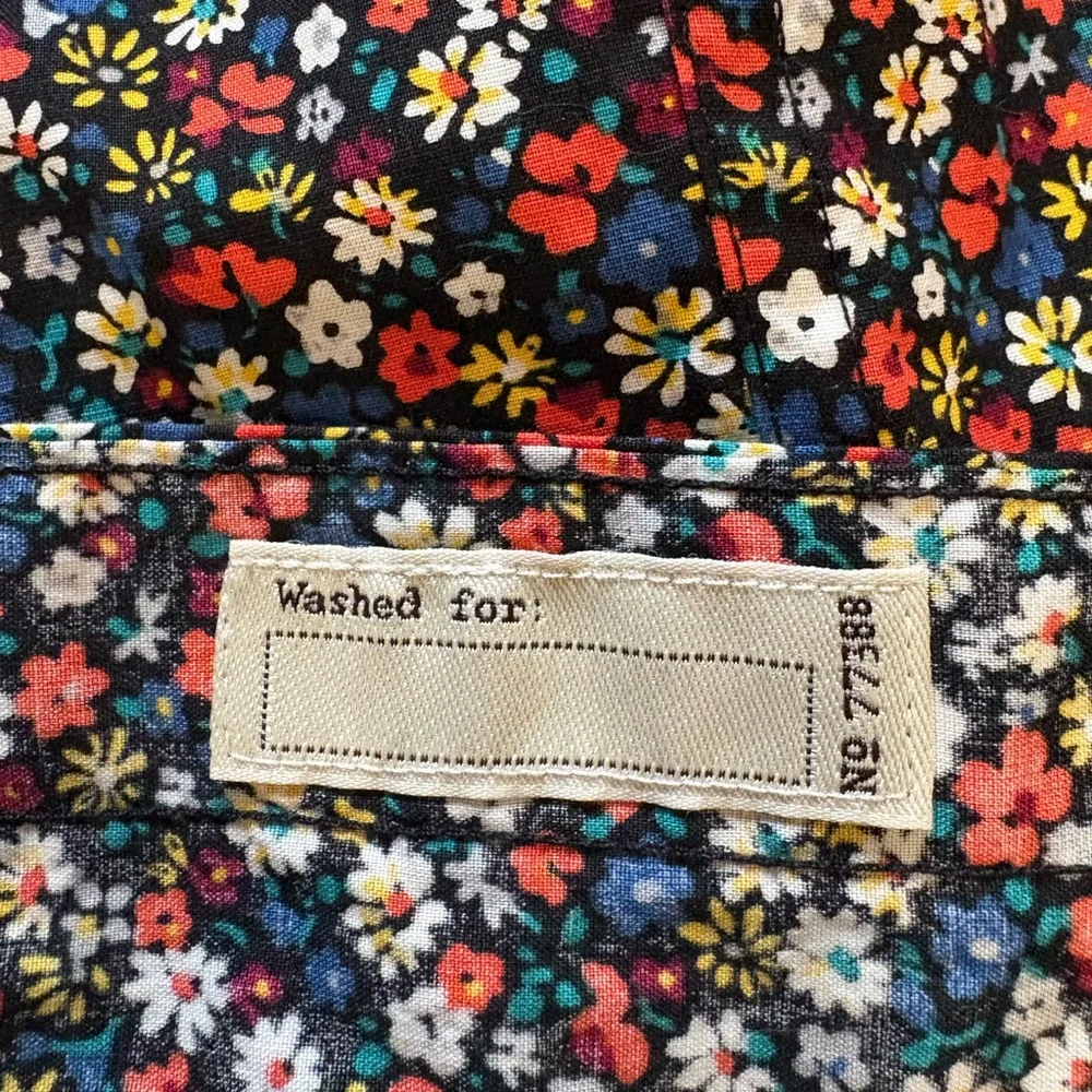 J. Crew Men's Slim Secret Wash Stretch Organic Cotton Floral Shirt